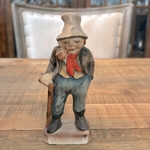 Vintage Shafford Old Man Figurine. 1950’s Collectible | Numbered #2050 6.5”